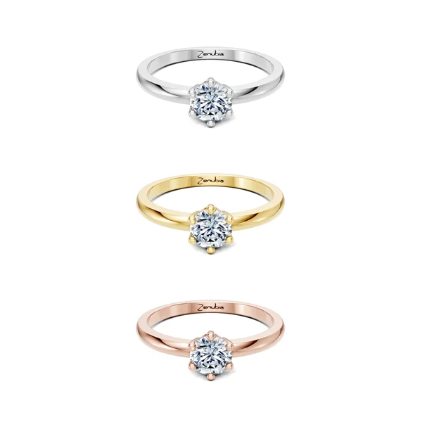 Luisa_3erKombi_Luisa-Verlobungsring_Zenubia_Weissgold_Gelbgold_Rosegold_Platin