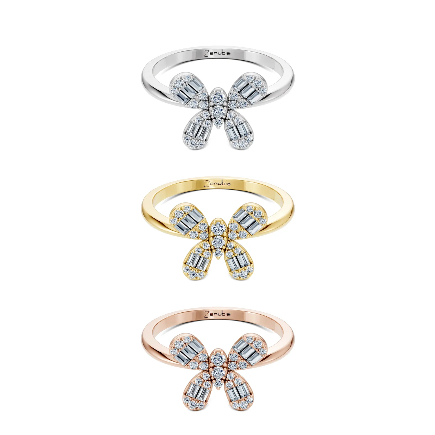Madonna_3erKombi_Madonna-Verlobungsring_Zenubia_Weissgold_Gelbgold_Rosegold_Platin