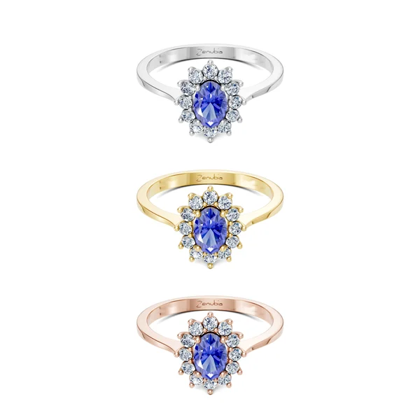 Masha_3erKombi_Masha-Verlobungsring_Zenubia_Weissgold_Gelbgold_Rosegold_Platin