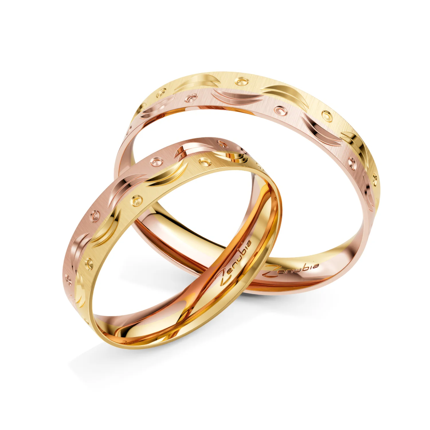 MF 116 Gelbgold-Rosegold front