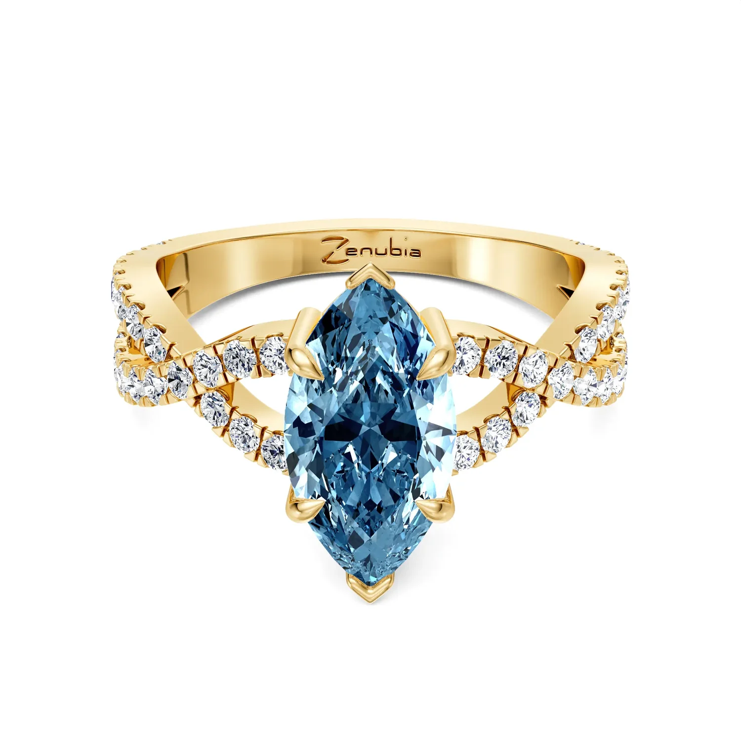 Zenubia_Schmuck_Winterthur_Verlobungsring_Joelin_Marquise_Blue_front_0008