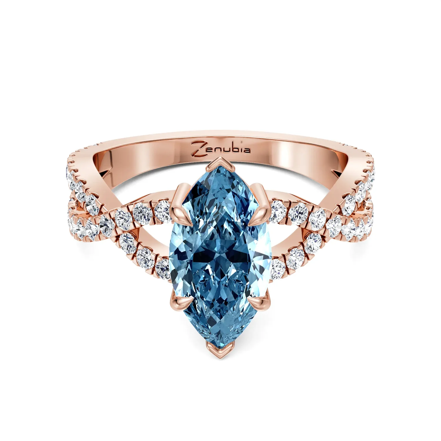Zenubia_Schmuck_Winterthur_Verlobungsring_Joelin_Marquise_Blue_front_0009