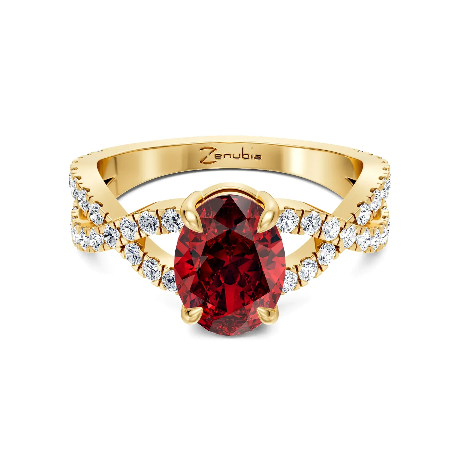 Zenubia_Schmuck_Winterthur_Verlobungsring_Joelin_Oval_Red_front_0011