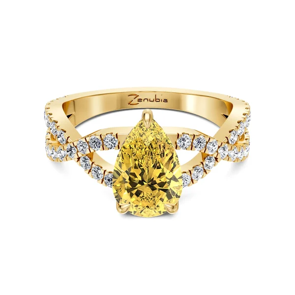 Zenubia_Schmuck_Winterthur_Verlobungsring_Joelin_Pear_Yellow_front_0005