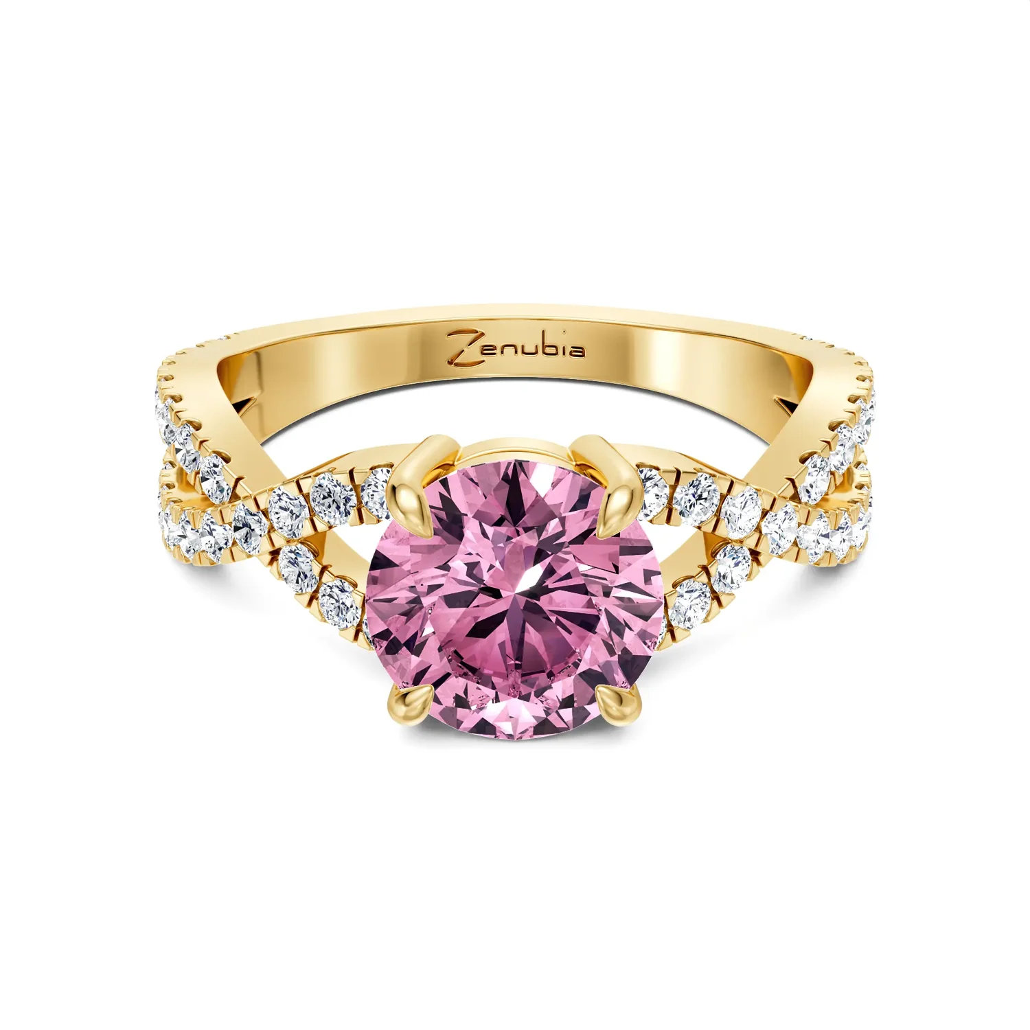 Zenubia_Schmuck_Winterthur_Verlobungsring_Joelin_Round_Rosa_front_0017