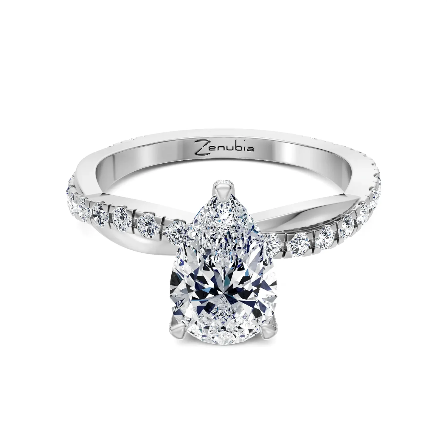 Zenubia_Schmuck_Winterthur_Verlobungsring_Tessa_Pear_White_front_0001