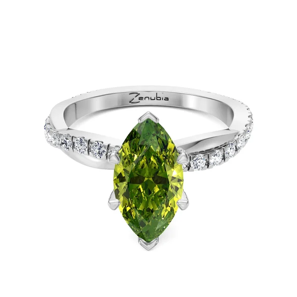 Zenubia_Schmuck_Winterthur_Verlobungsring_Tessa_Marquise_Green_front_0013