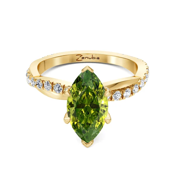 Zenubia_Schmuck_Winterthur_Verlobungsring_Tessa_Marquise_Green_front_0014