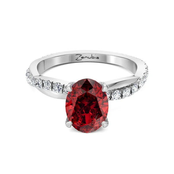 Zenubia_Schmuck_Winterthur_Verlobungsring_Tessa_Oval_Red_front_0010