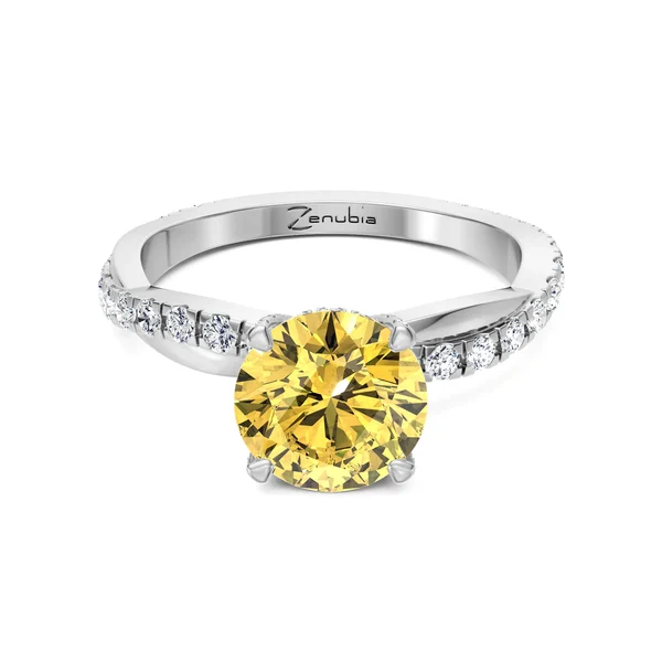 Zenubia_Schmuck_Winterthur_Verlobungsring_Tessa_Round_Yellow_front_0004