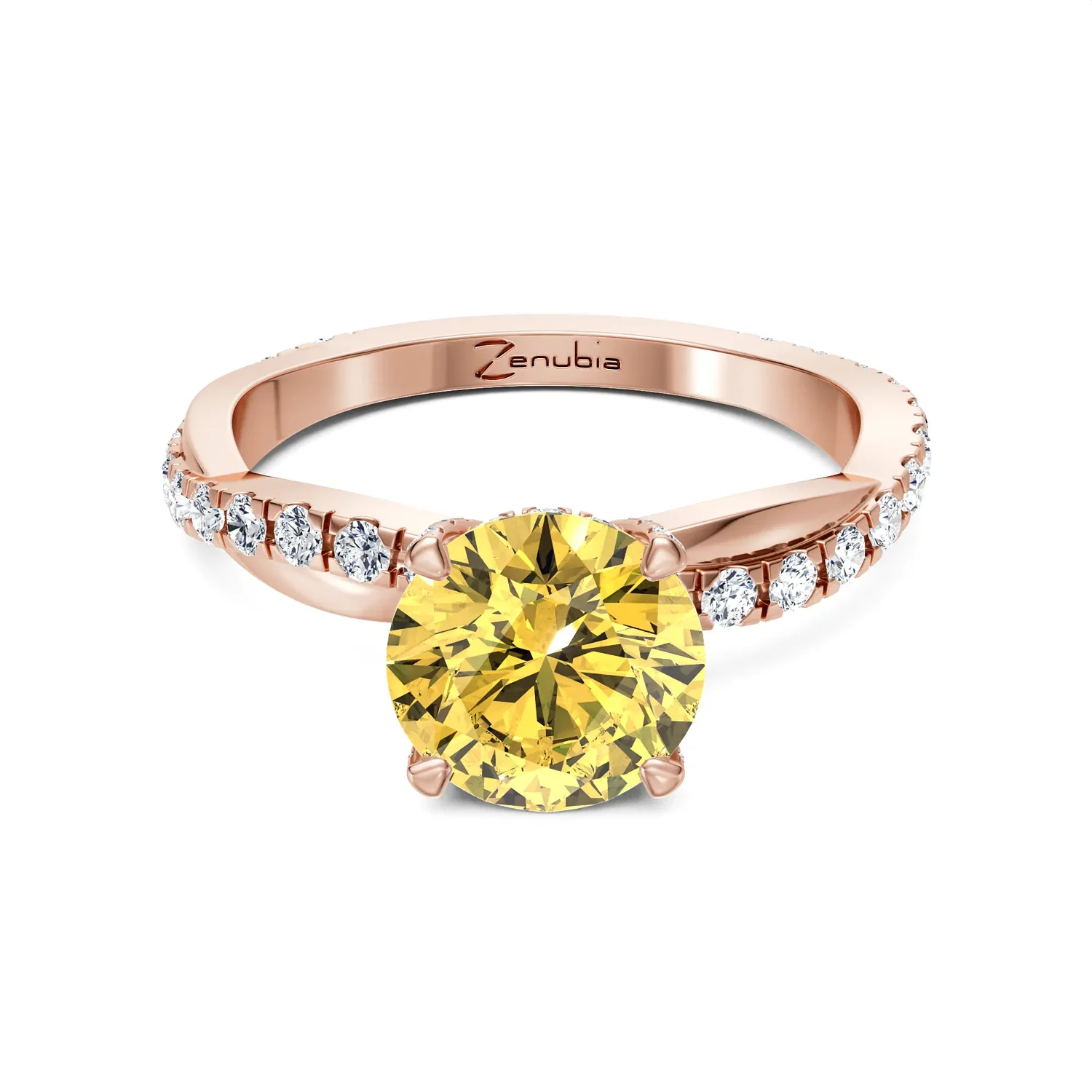 Zenubia_Schmuck_Winterthur_Verlobungsring_Tessa_Round_Yellow_front_0006
